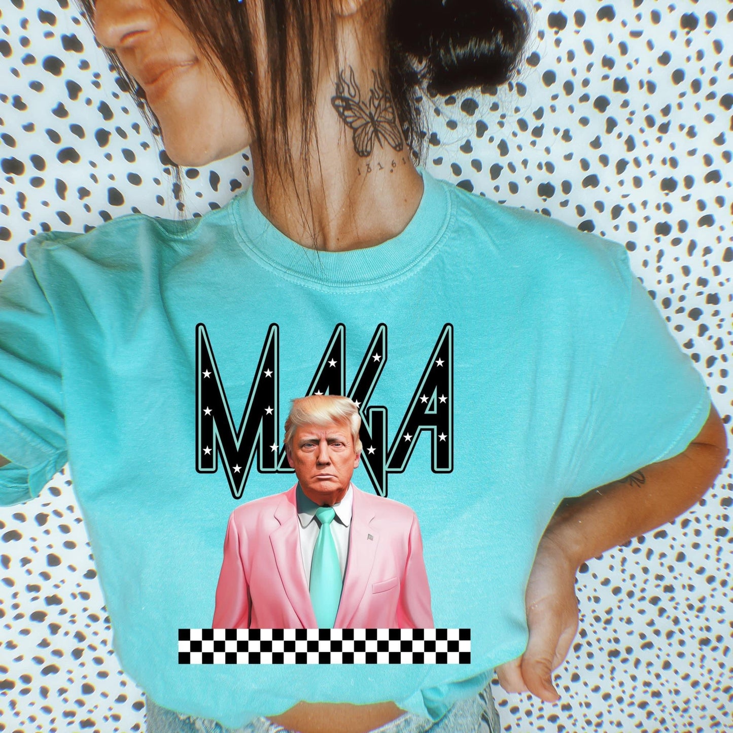 Comfort Colors PINK SUIT M A G A