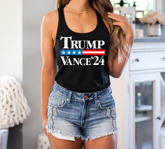 TRUMP VANCE ‘24 Racerback Tank Top