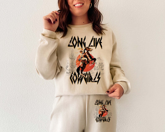 Long Live Cowgirls SWEATSUIT SET