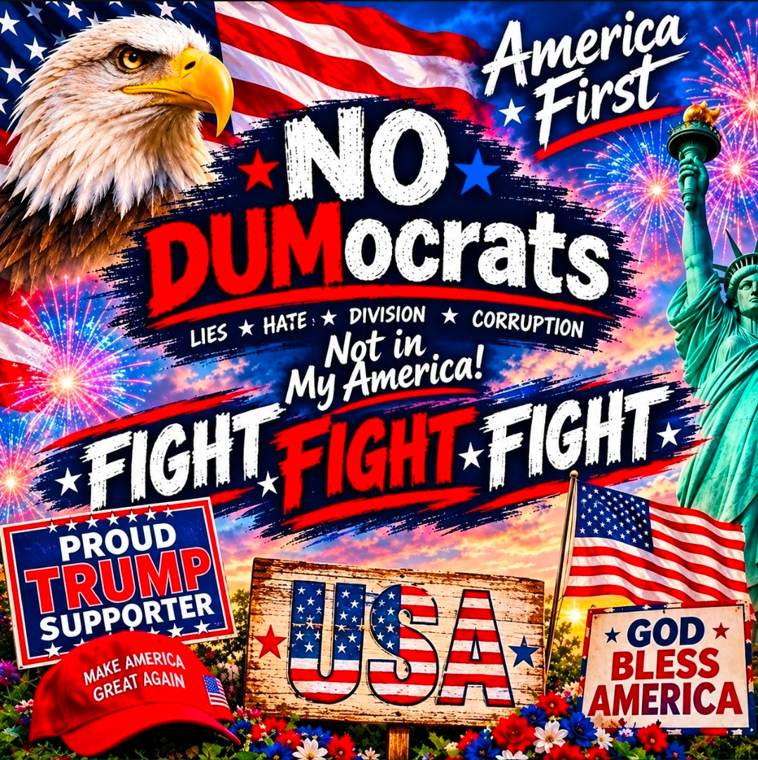 No Dumocrats PNG