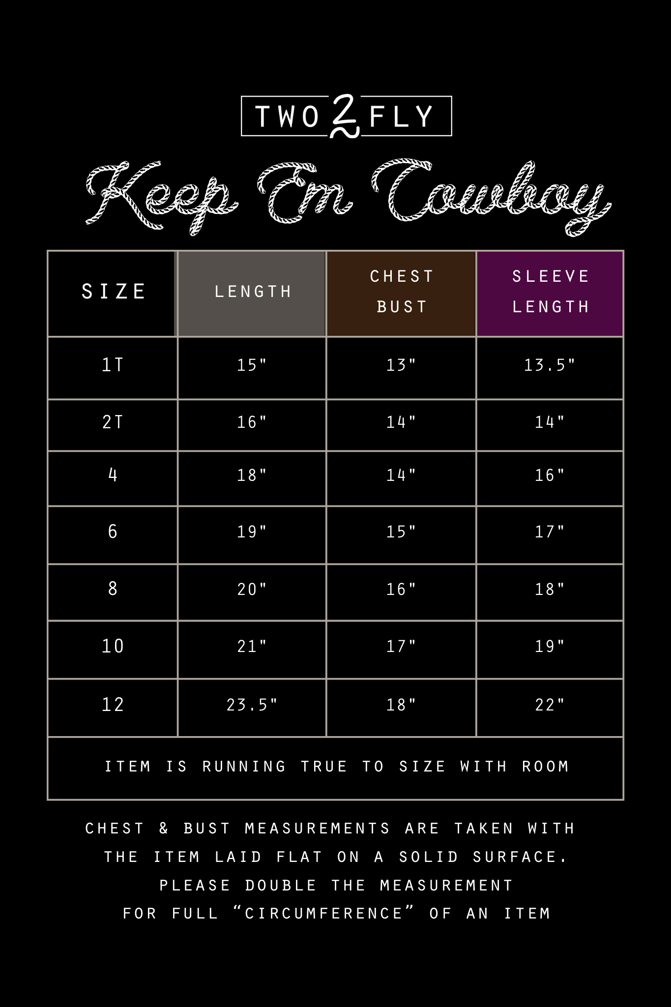 KEEP 'EM COWBOY *VERDE [KIDS] [restocking]